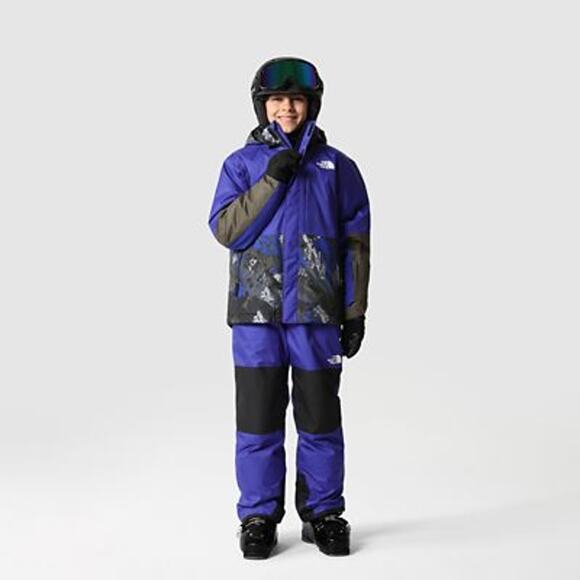 NWT THE NORTH FACE Boys' Freedom Insulated Pant, Lapis Blue-Size S